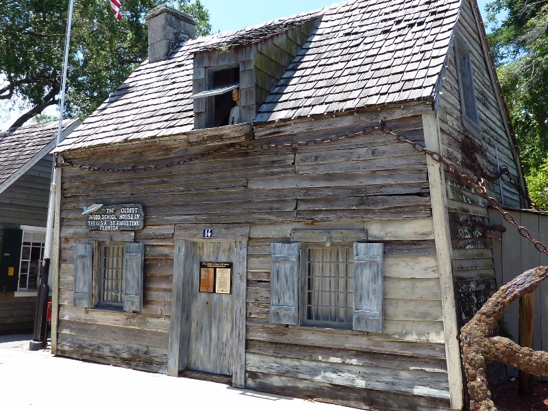 Oldest Wooden School House, St. Augustine