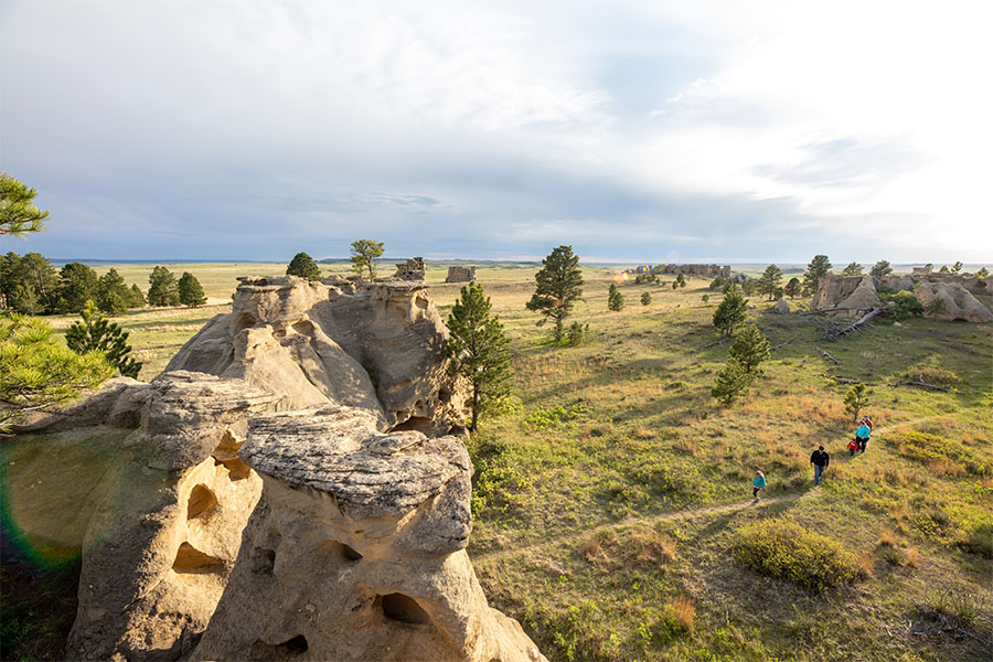 Medicine Rocks State Park