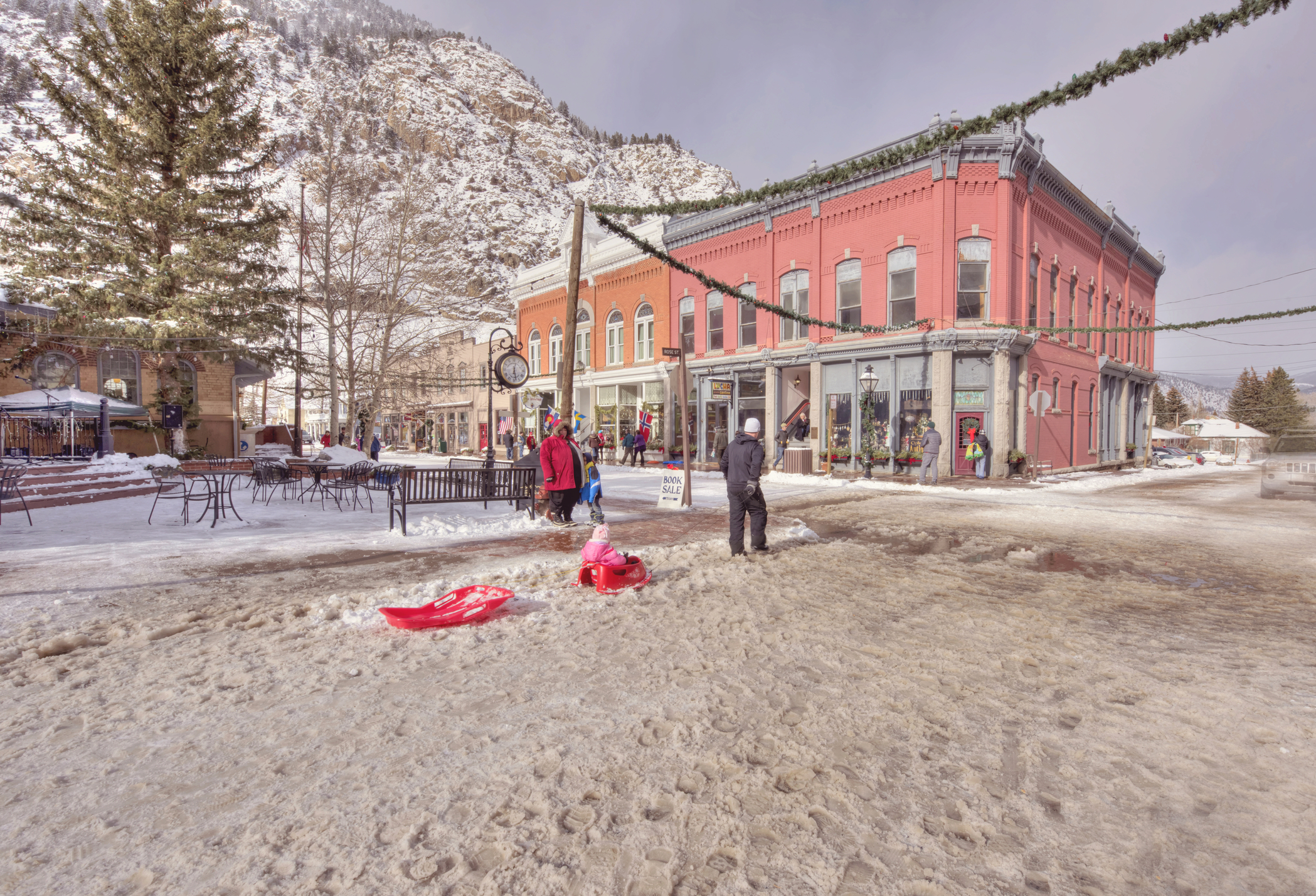 Main Street in Georgetown, Colorado 