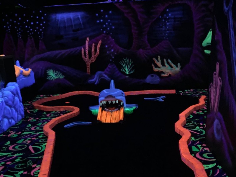 Shankz Black Light Miniature Golf