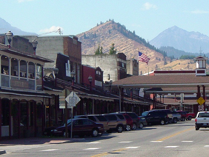 historic downtown Cashmere, Washington