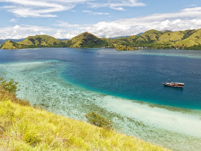 Beautiful water views at Komodo National Park