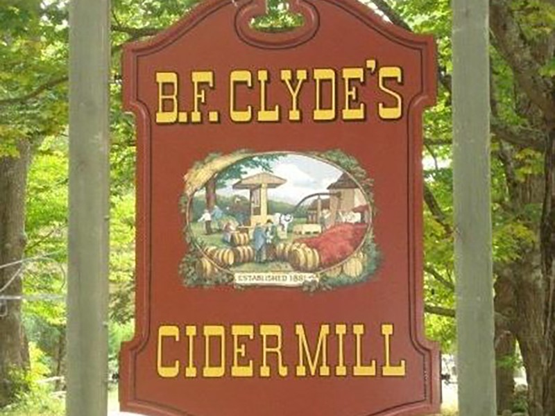 B.F. Clyde's Cider Mill, Mystic, CT