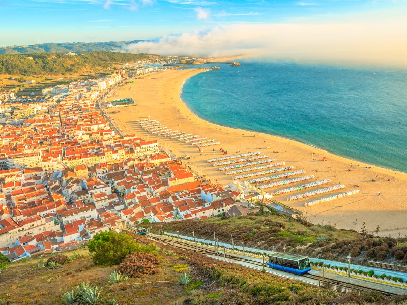 Seaside resorts in Nazare