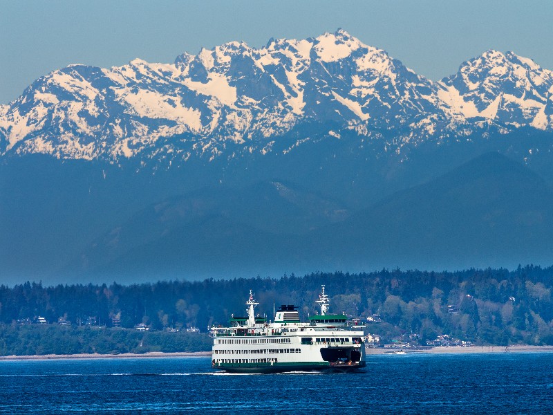 Bainbridge Island Ferry, Seattle