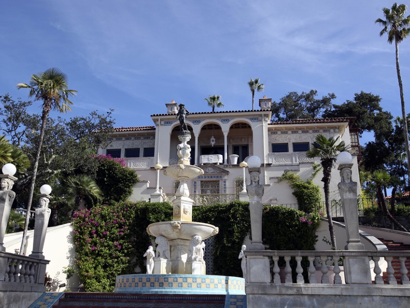 Exterior of Hearst Castle