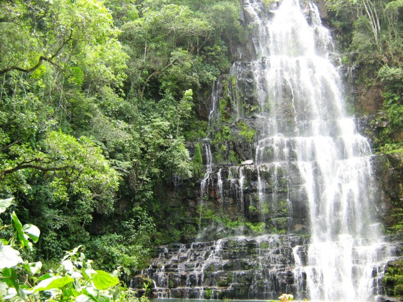 Waterfall at Ybycuí National Park