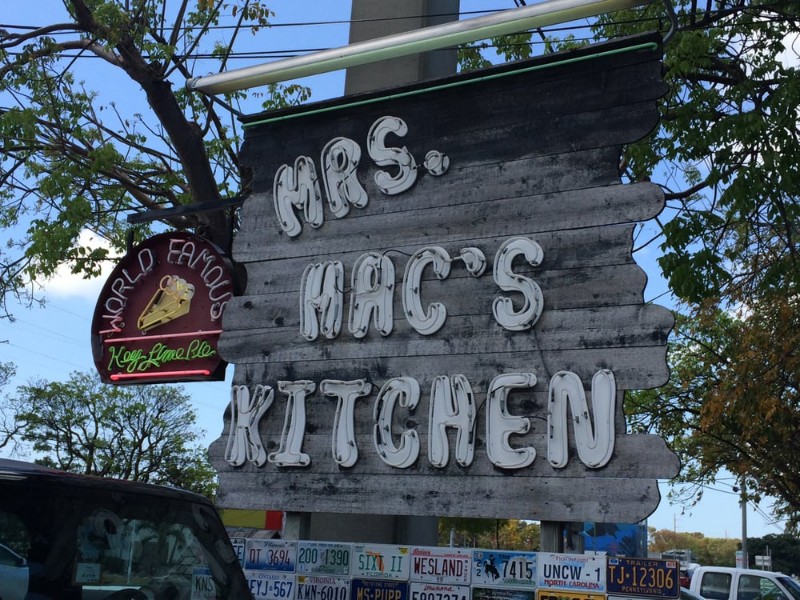 Mrs. Mac’s Kitchen, Key Largo