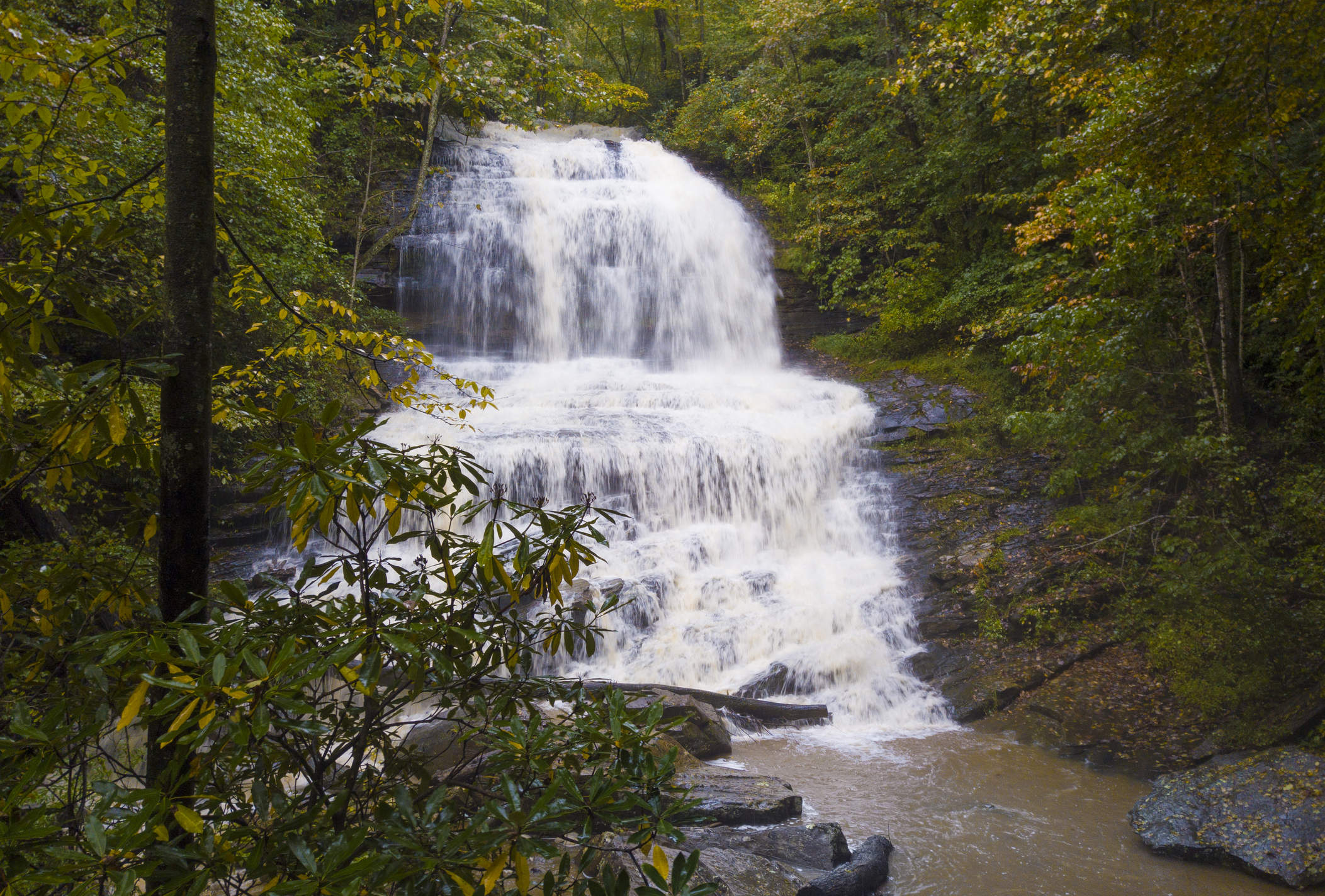 Pierson Falls Near Saluda, North Carolina