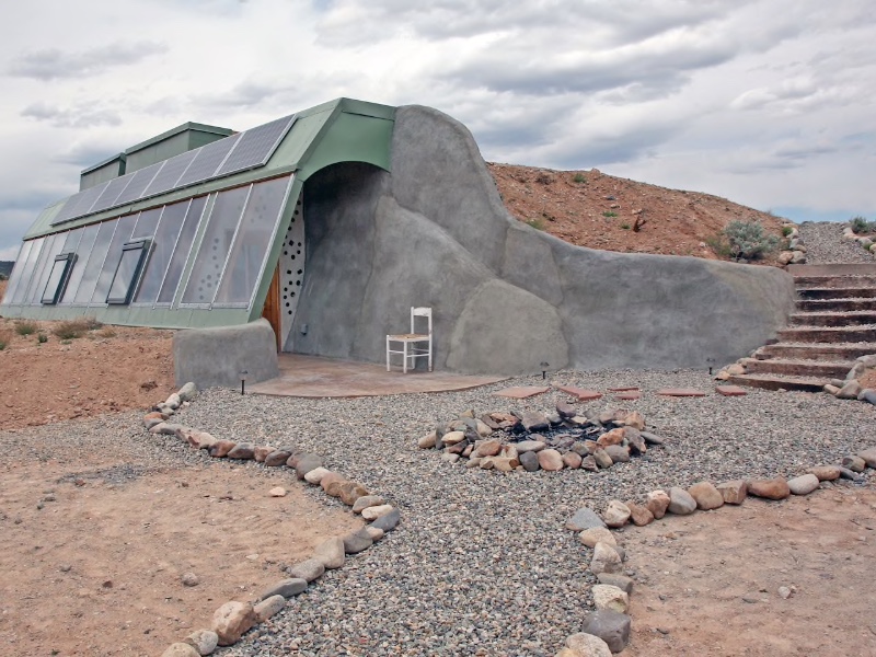 Brand New Studio Earthship