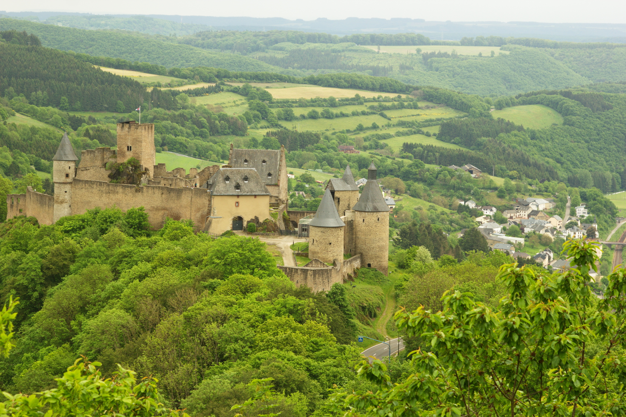 Castle of Bourscheid, Luxembourg