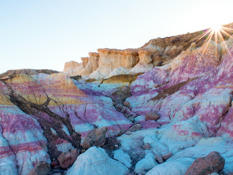 These colorful rocks have drawn humans here for centuries.