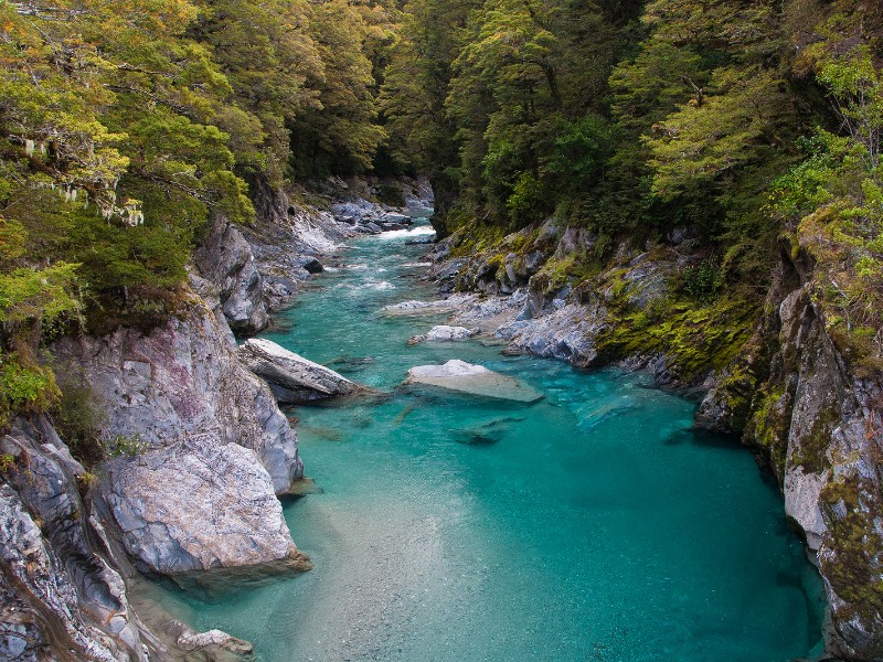 Blue Pools, Haast Pass