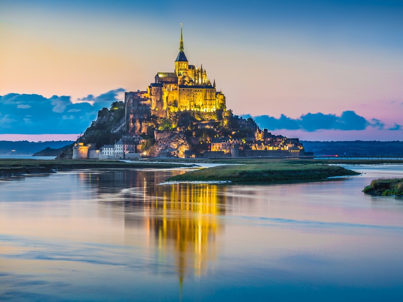 Le Mont Saint Michel, Normandy