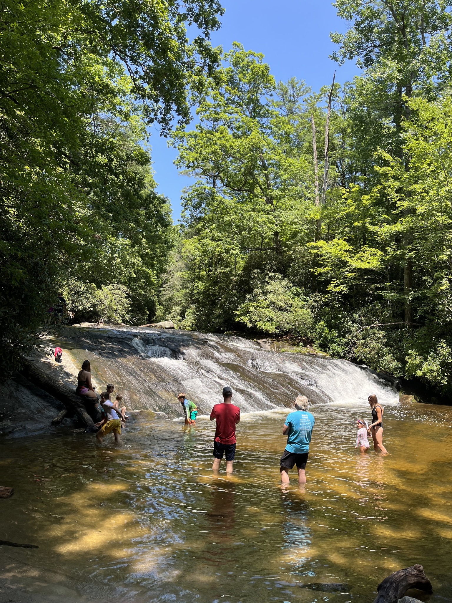 Cashiers Sliding Rock