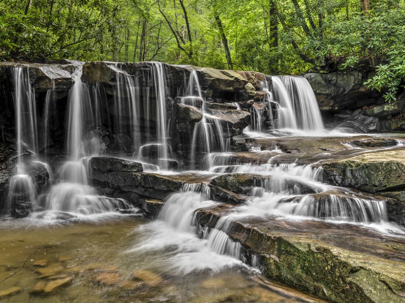 Waterfall at Ohiopyle State Park 