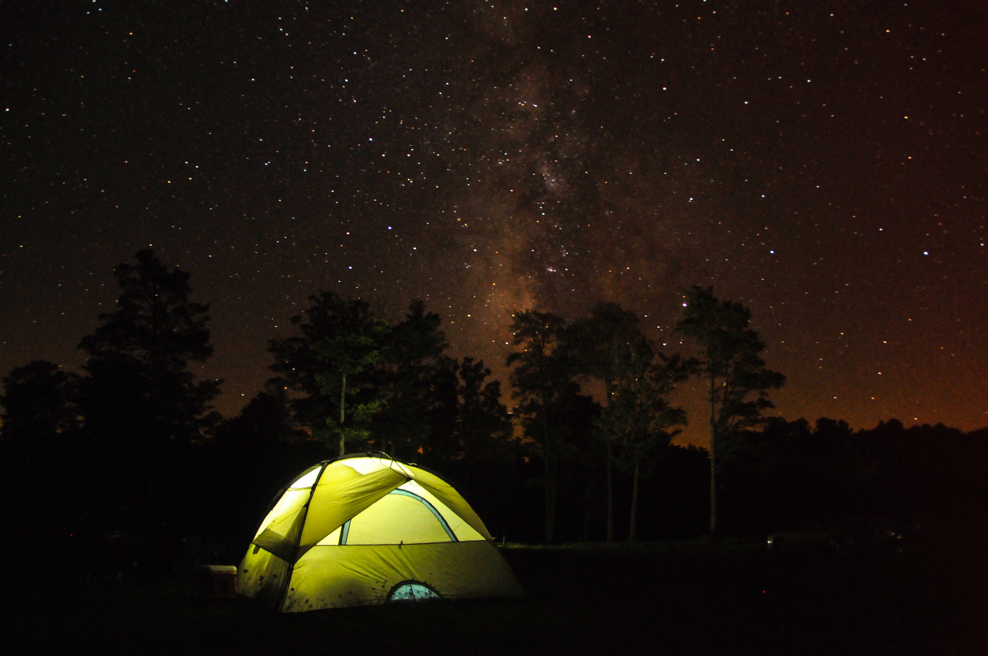 Cherry Springs State Park provides a dark night sky.