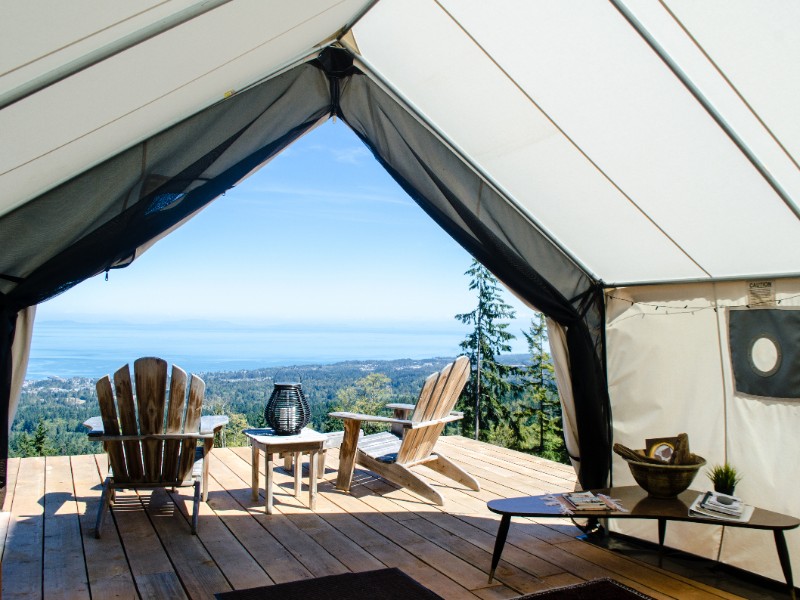 Best View Around: Luxury Camping