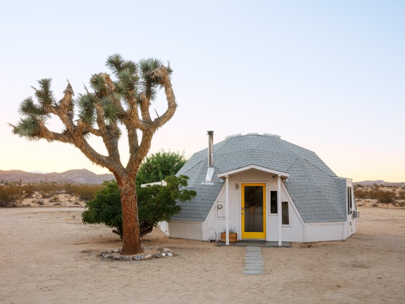 Dome in the Desert in Joshua Tree