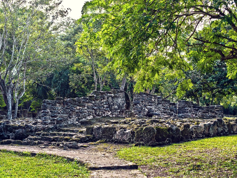 Mayan Ruins, San Gervasio,Cozumel, Mexico