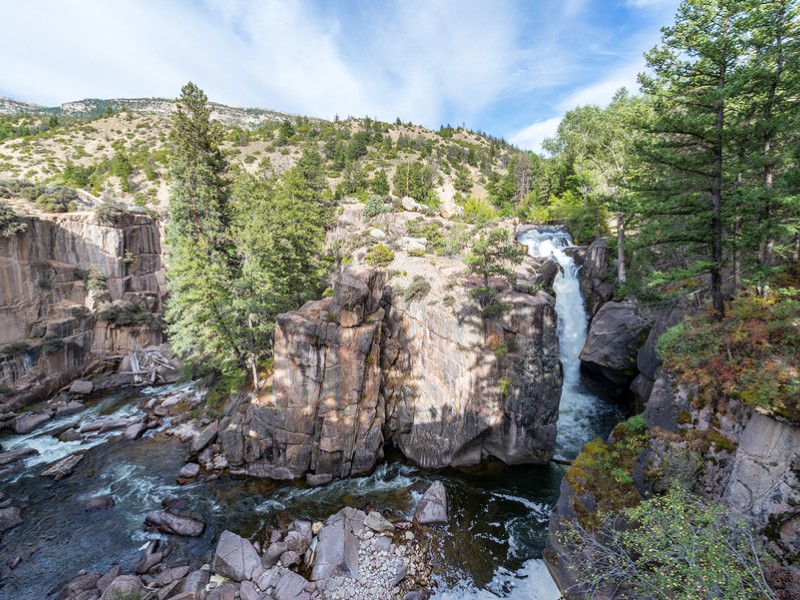 Shell Falls in Shell Canyon, Wyoming
