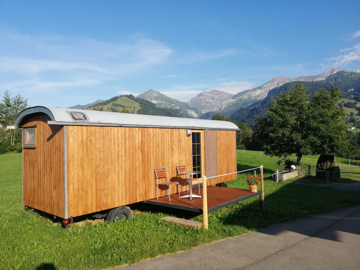 Tiny House in Alpine Hut Style