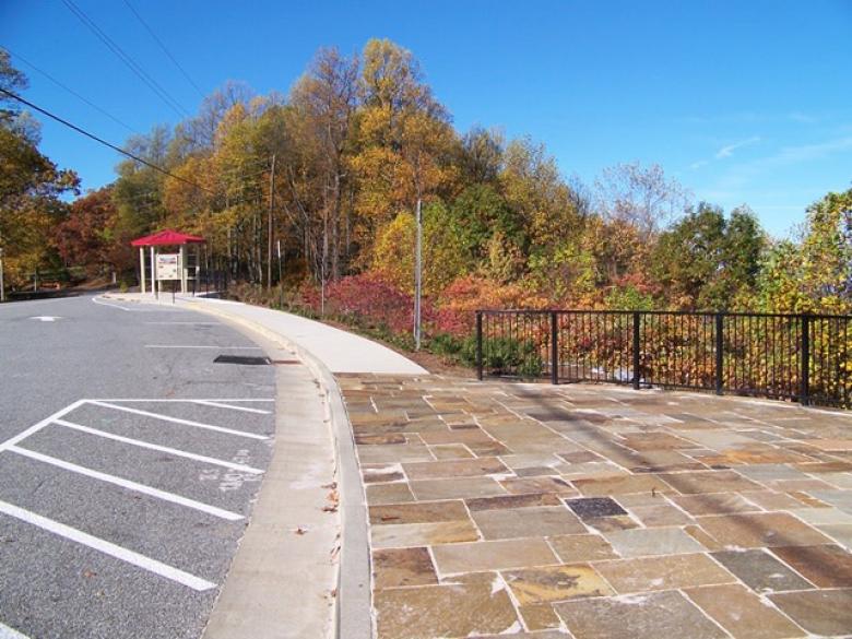 Outlook on the Cohutta-Chattahoochee Scenic Byway 