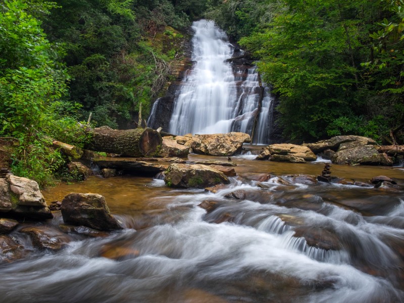 Helton Creek Falls, Blairsville Georgia