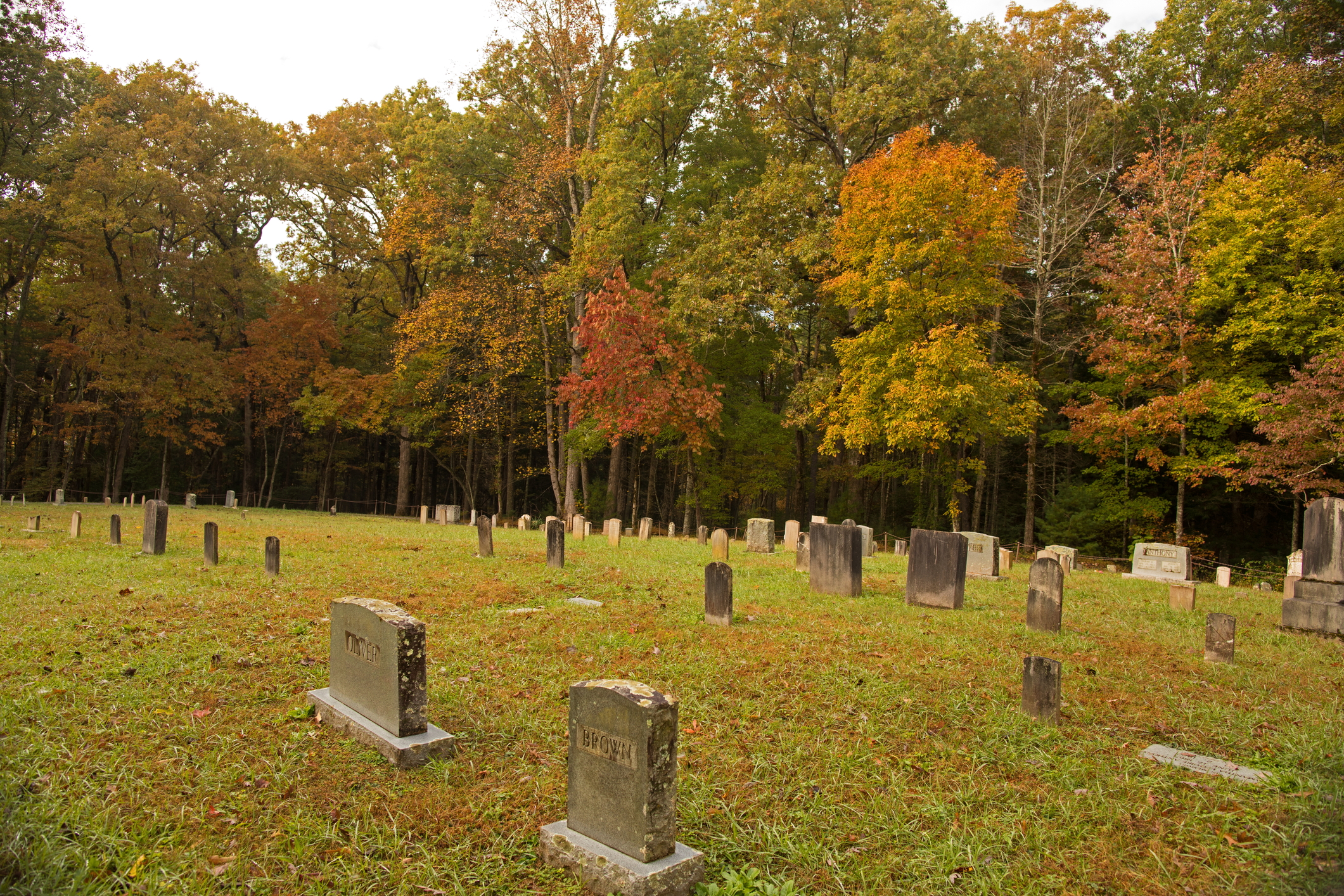 Cemetery in Cades Cove