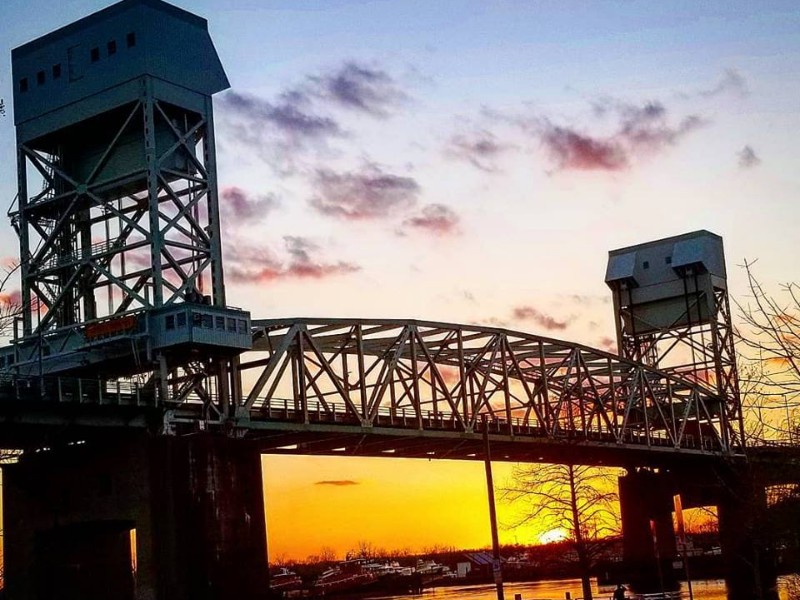 Oktoberfest Under the Bridge takes place at Waterline Brewing Company, located beneath the Cape Fear River bridge.