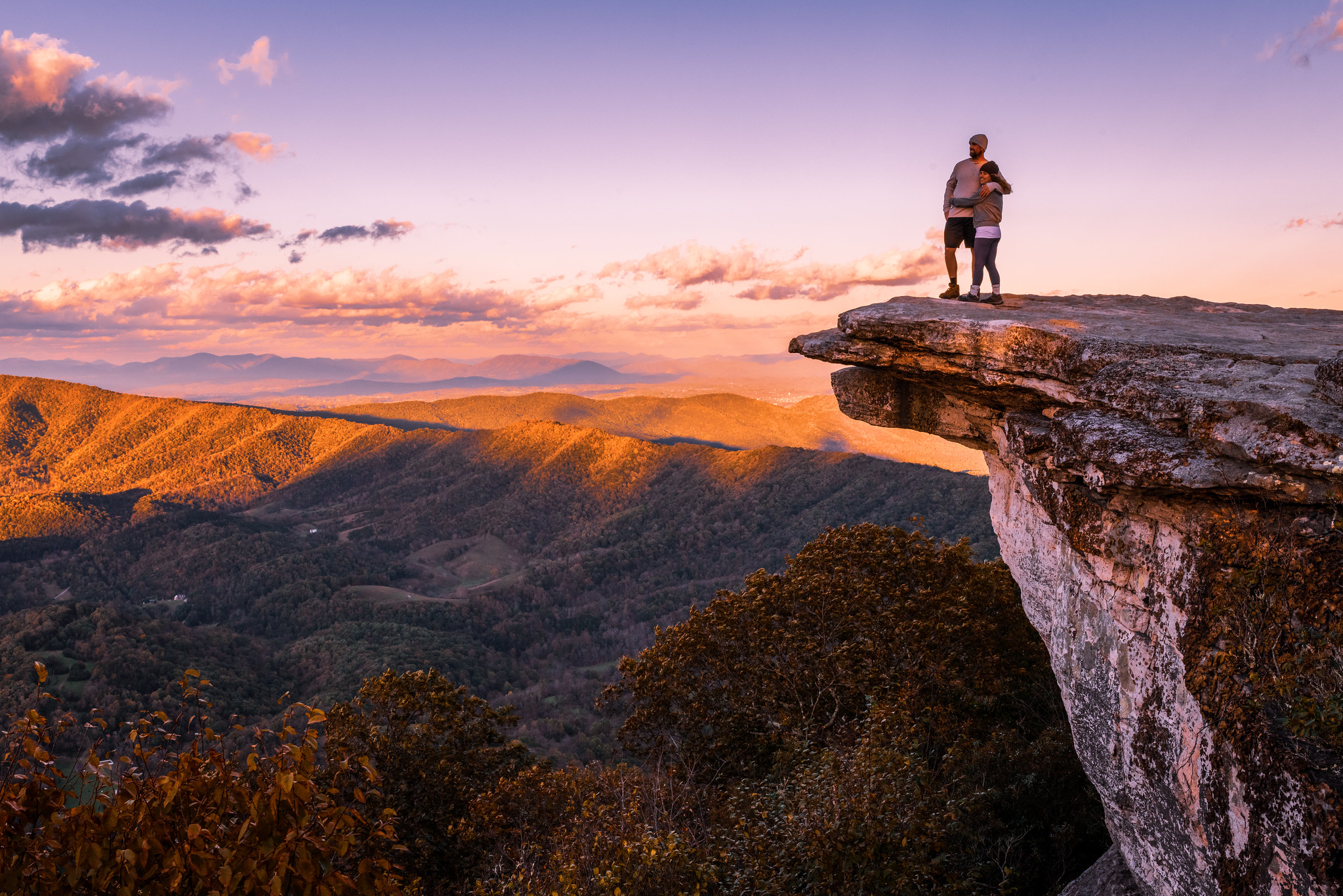 Appalachian Trail and Blue Ridge Mountains