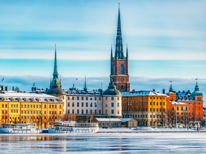 Stockholm in winter