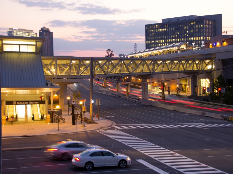 Tysons Corner metro station