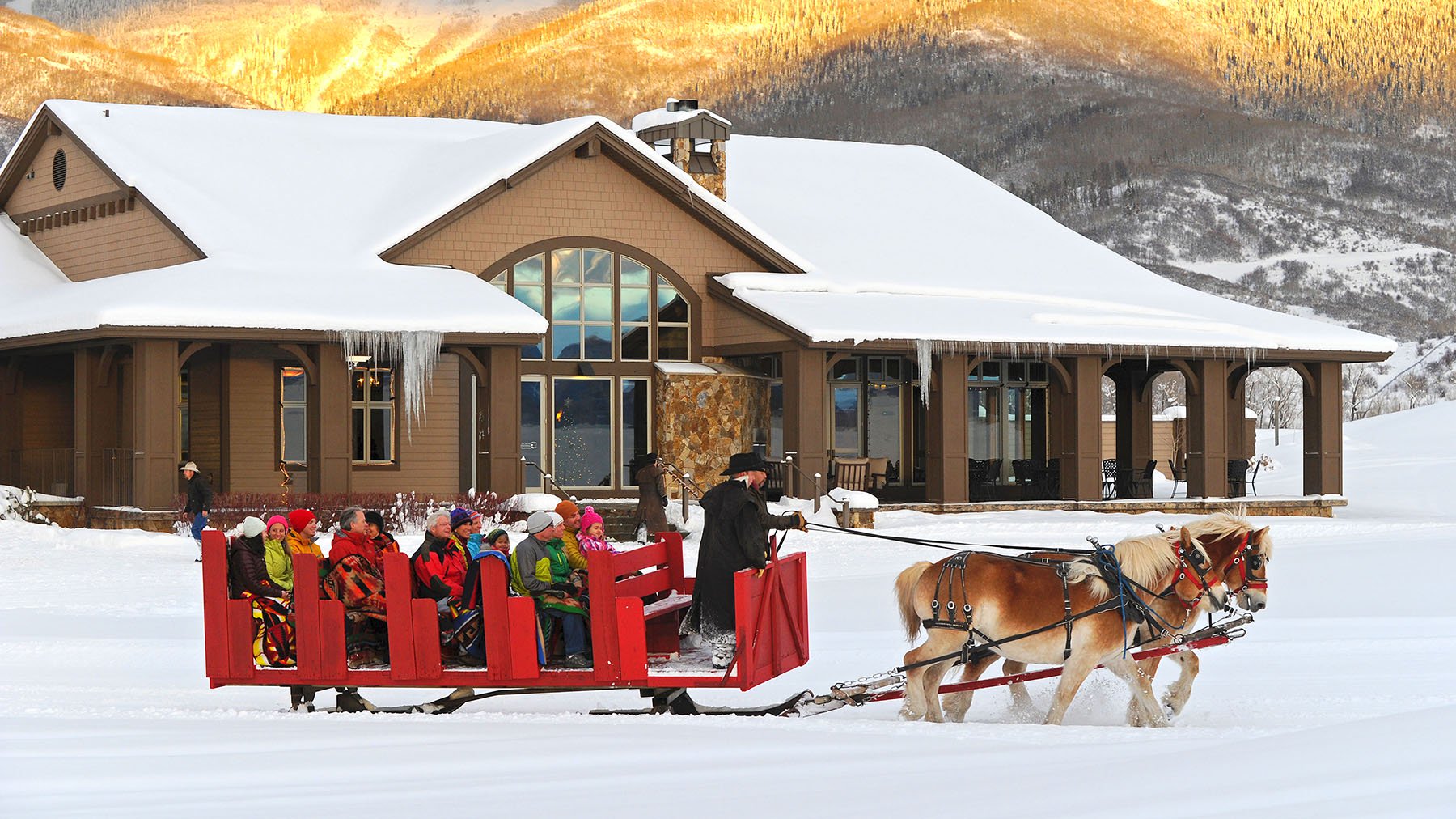 Haymaker Sleigh Ride Dinner in Steamboat Springs