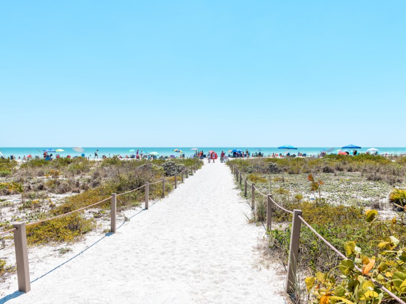 Bowman's beach at Sanibel Island