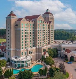 aerial view of Grandover Resort