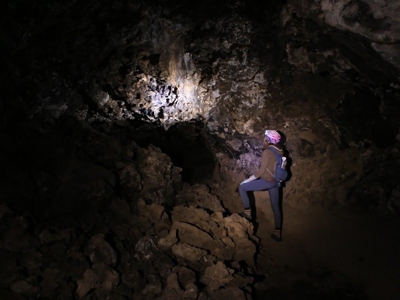 Cave at Lava Beds National Monument