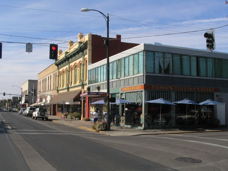 View of Downtown Pendleton