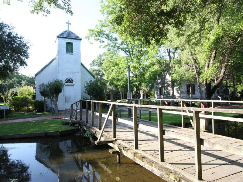 Acadian Village in Lafayette