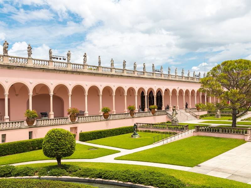 Sarasota is home to the Ringling Museum of Art and Circus Museum.