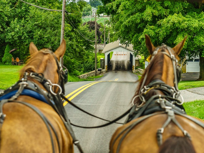 Enjoy a slower pace in the Pennsylvania Dutch country of Lancaster, PA.