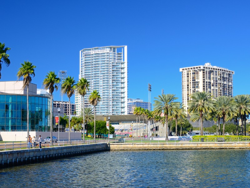 St. Petersburg, FL offers lots of great attractions like the Salvador Dali Museum and the Florida Botanical Gardens.