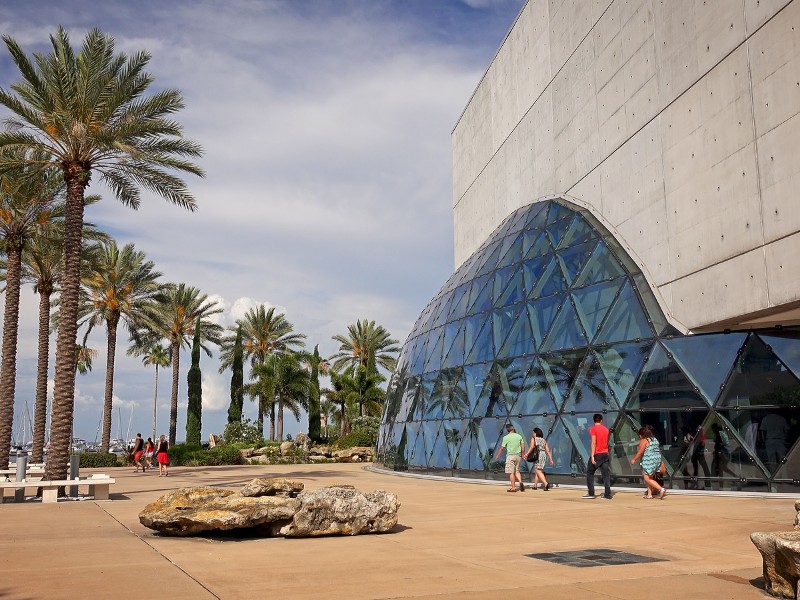 St. Petersburg is home to the Salvador Dali Museum.