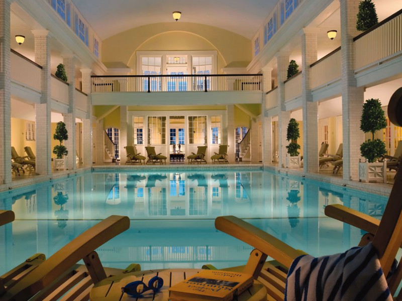 Spa swimming pool at Omni Bedford Springs Resort, Pennsylvania