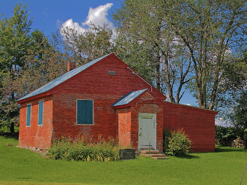 Mansur School in Stanstead Quebec