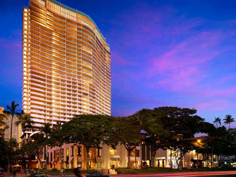 Exterior of Ritz-Carlton Residences Waikiki Beach, Honolulu, Hawaii