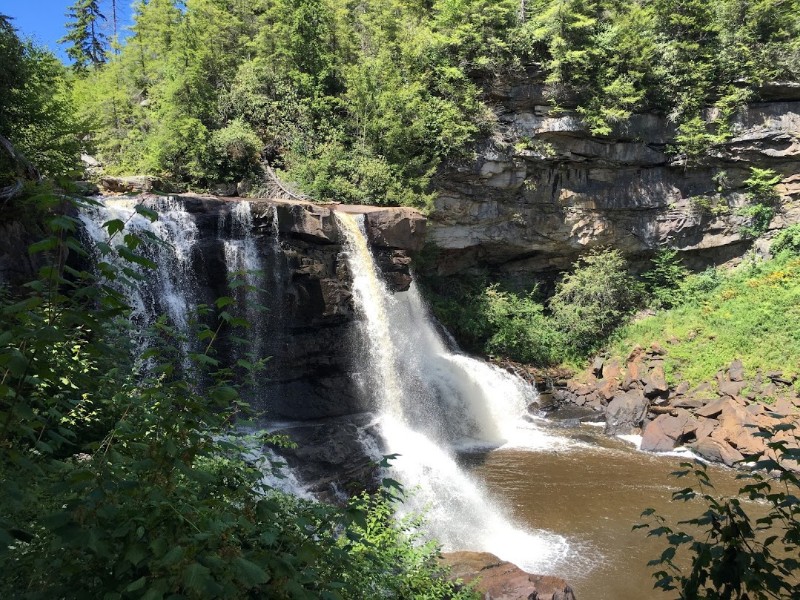 Waterfall at Blackwater Falls State Park