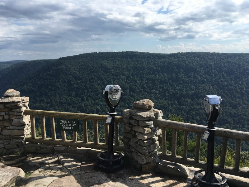 Scenery at Cooper’s Rock State Forest