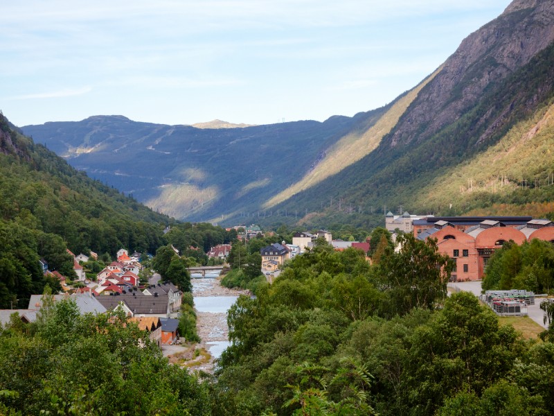 Rjukan town/Rjukan-Notodden UNESCO Industrial Heritage Site