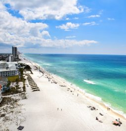 Aerial Panama City Beach, Florida